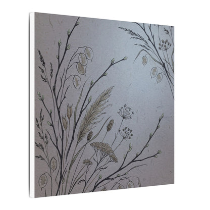 Spring Dried Flowers Japanese Pattern Canvas Art | Cozy Decor