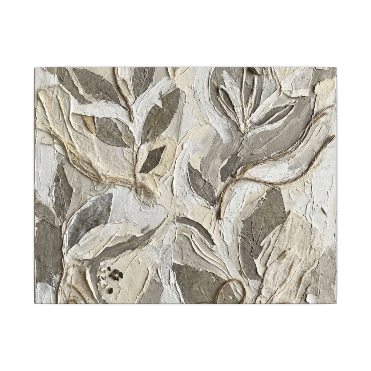 Japandi Textured Canvas Art Art Print