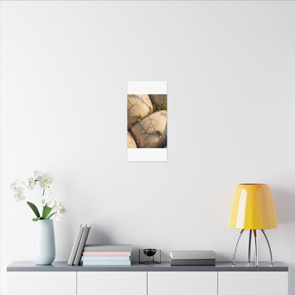 Spring Broken Pottery Gold Vein Canvas Art | Beautiful Decor