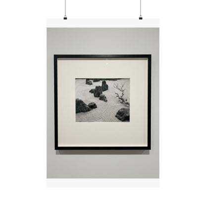 Karesansui Dry Zen Karesansui Wall Art Print | Karesansui Dry Karesansui Art Print