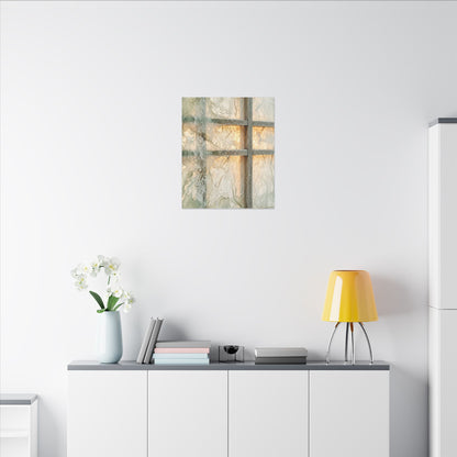 Ceramic Bowl Spring Canvas Art | Japandi Earthy Design