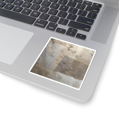 Shadow Play Sticker | Winter Japandi Texture Art