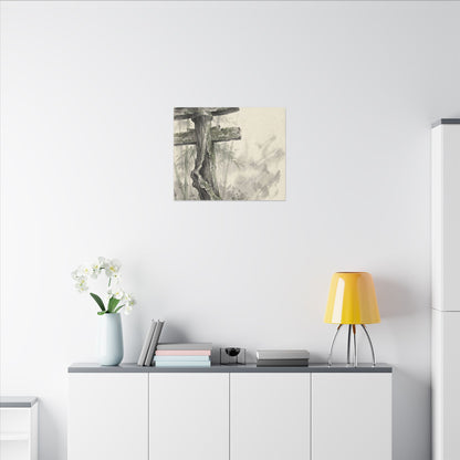 Torii Gate Summer Canvas Art | Zen Tranquil Design