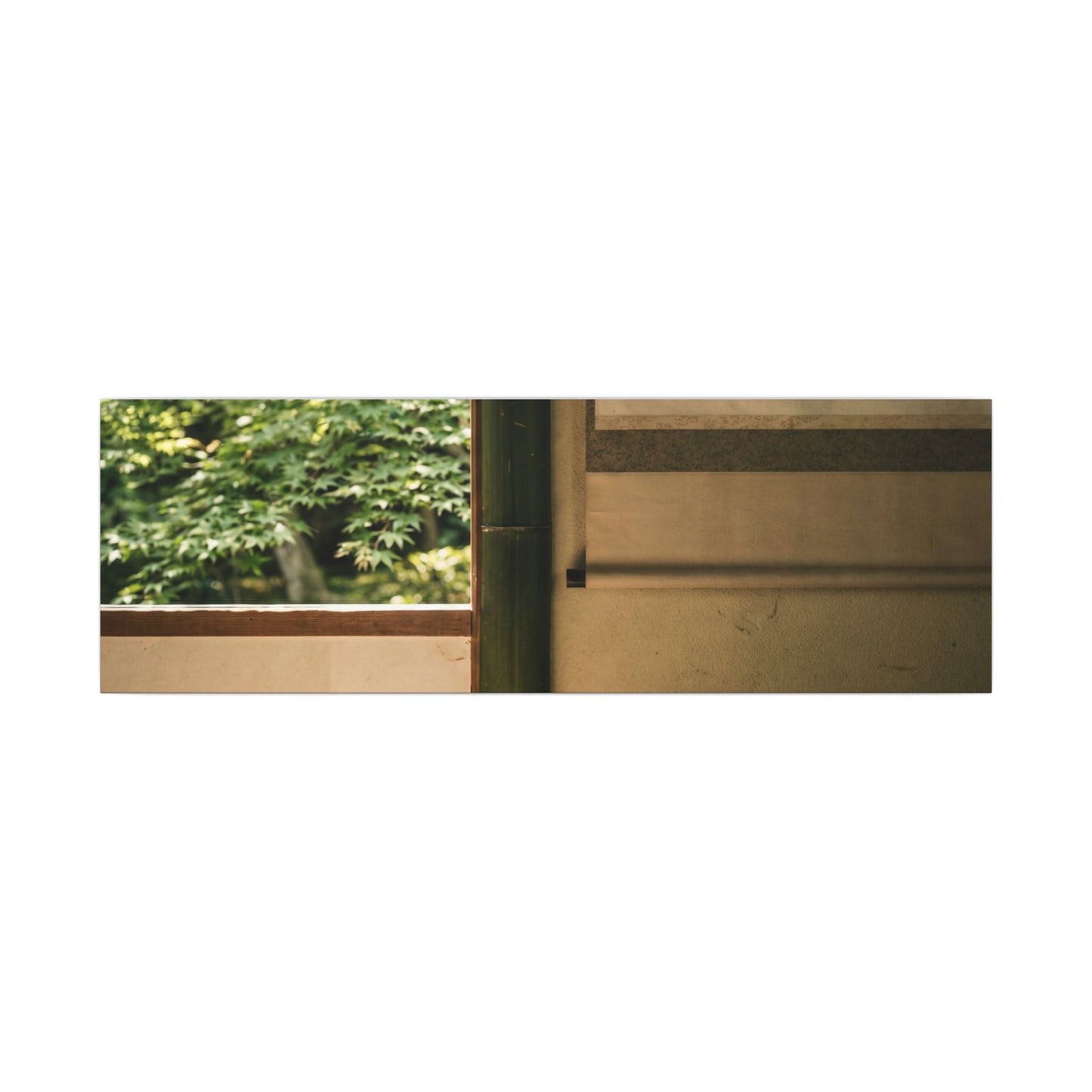 Tea Ceremony Enso Canvas Art | Serene Zen Art