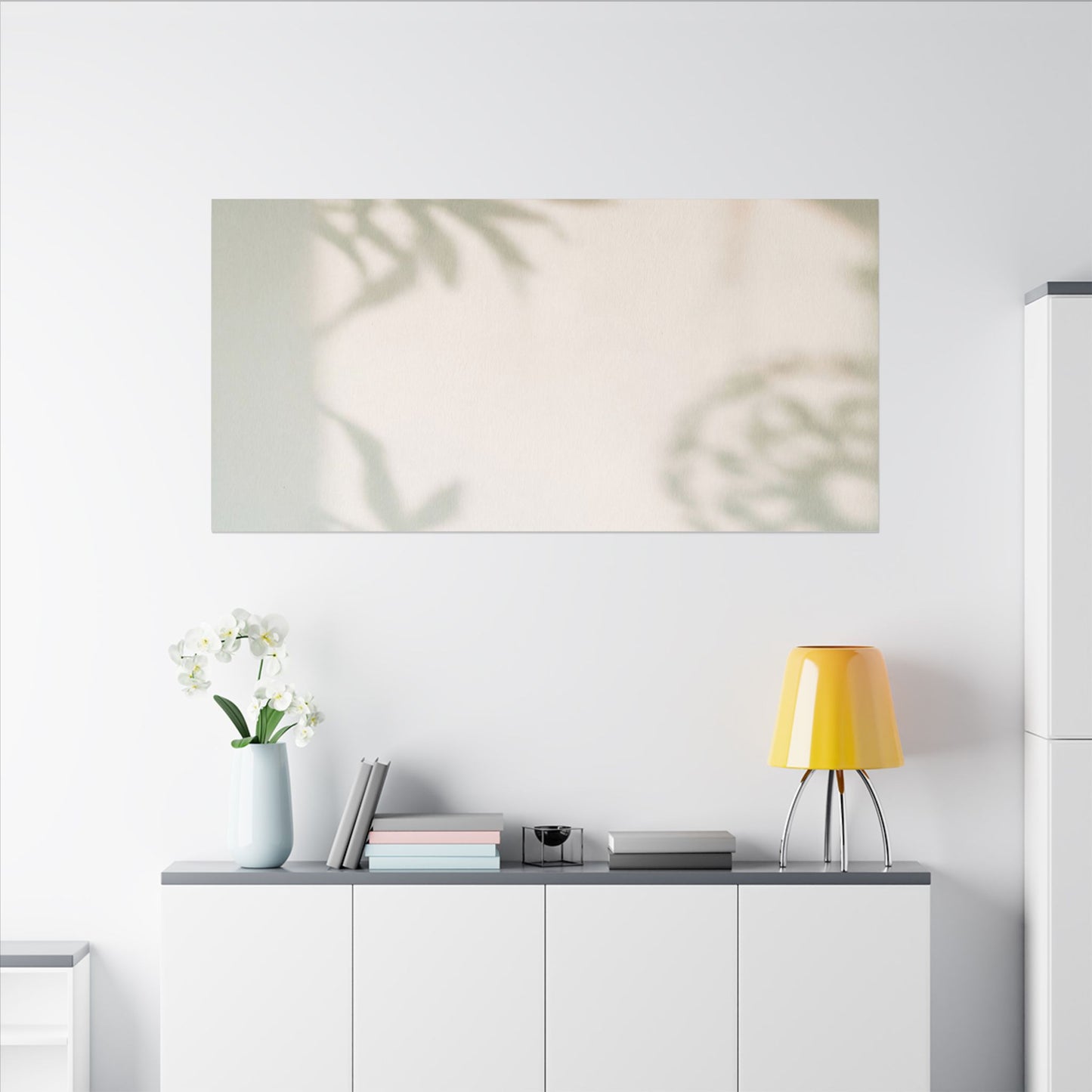 Dawn Shadow Play Canvas Art - Japandi Ma