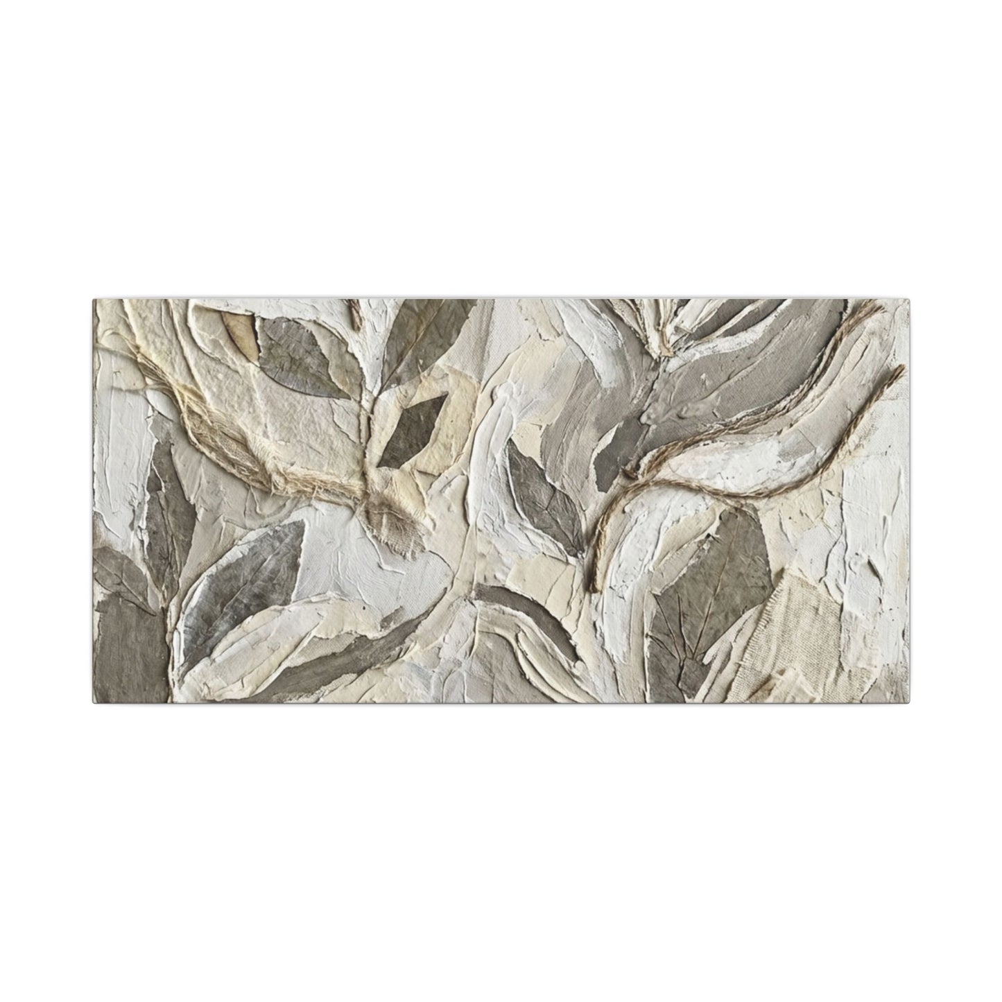 Japandi Textured Canvas Art