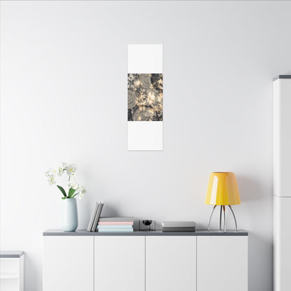 Healing Water Ripple Canvas Art - Gold Vein Kintsugi