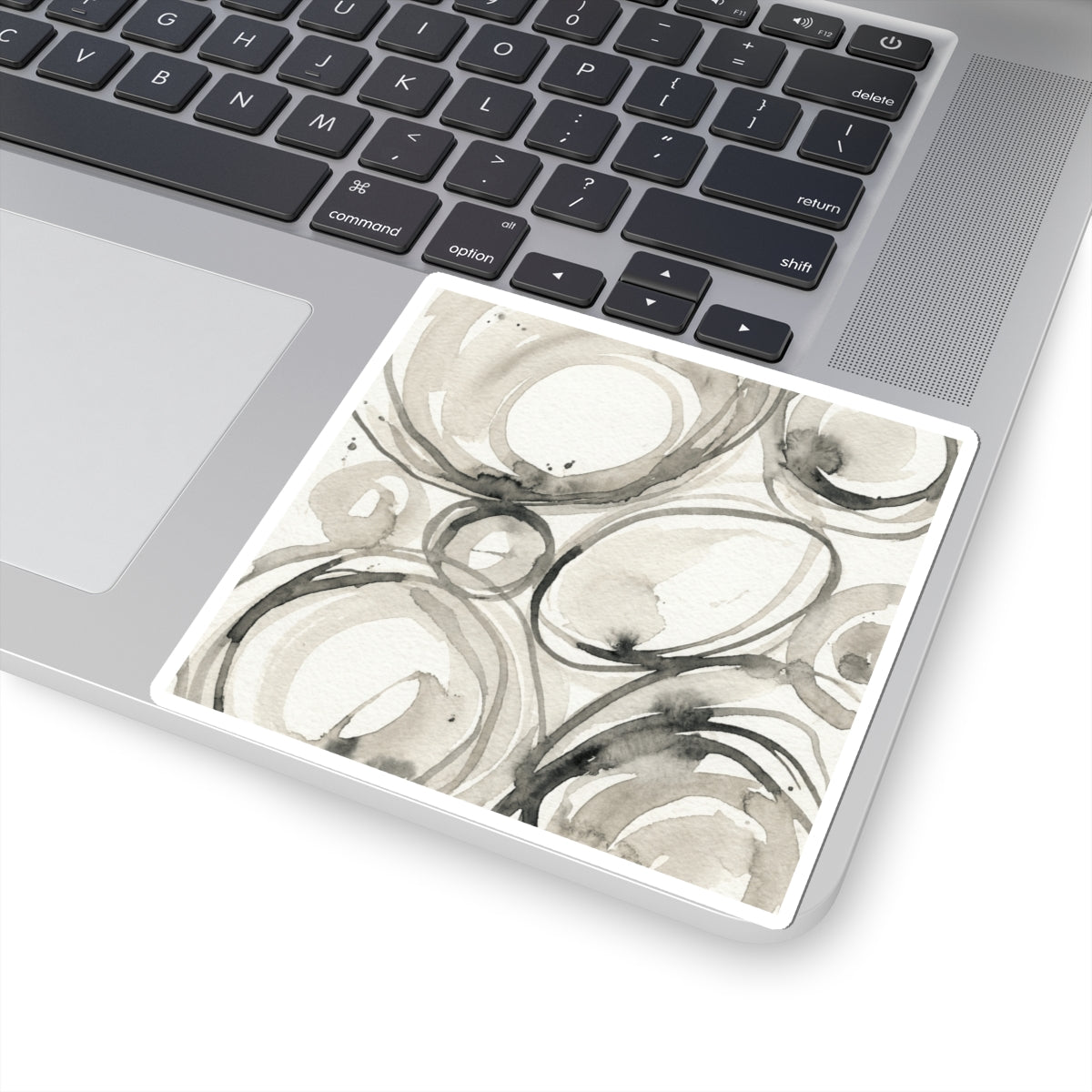 Handcrafted Feel Japandi Watercolor Sticker | Handcrafted Feel Watercolor Art Print