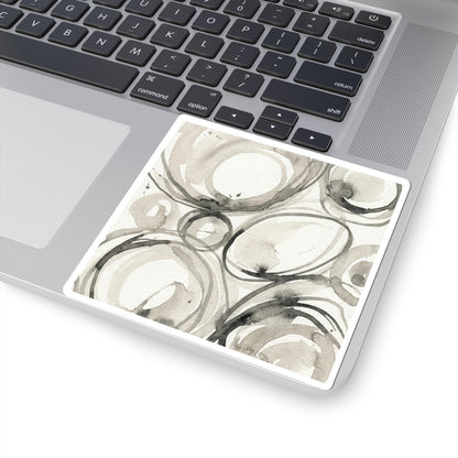 Handcrafted Feel Japandi Watercolor Sticker | Handcrafted Feel Watercolor Art Print
