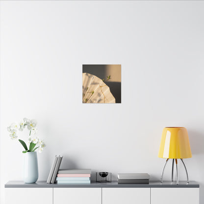 Paper Fold Gold Vein Canvas Art | Healing Kintsugi Art