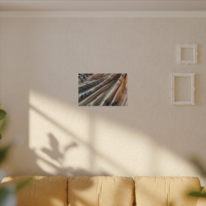 Fukinsei Silk Drape Canvas Art - Japandi Japanese Pattern