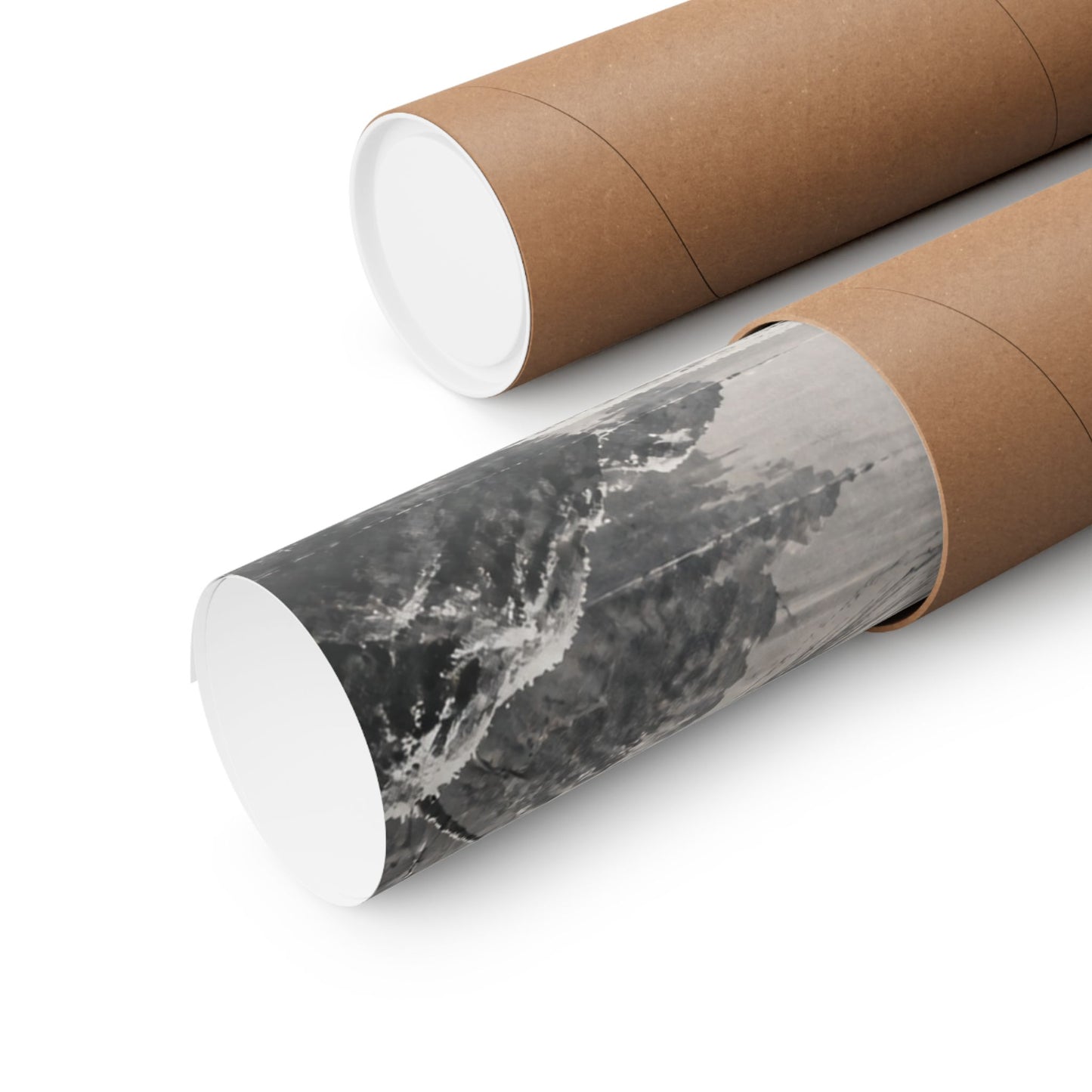 Dappled Incense Smoke Wall Art Print - Zen Seijaku