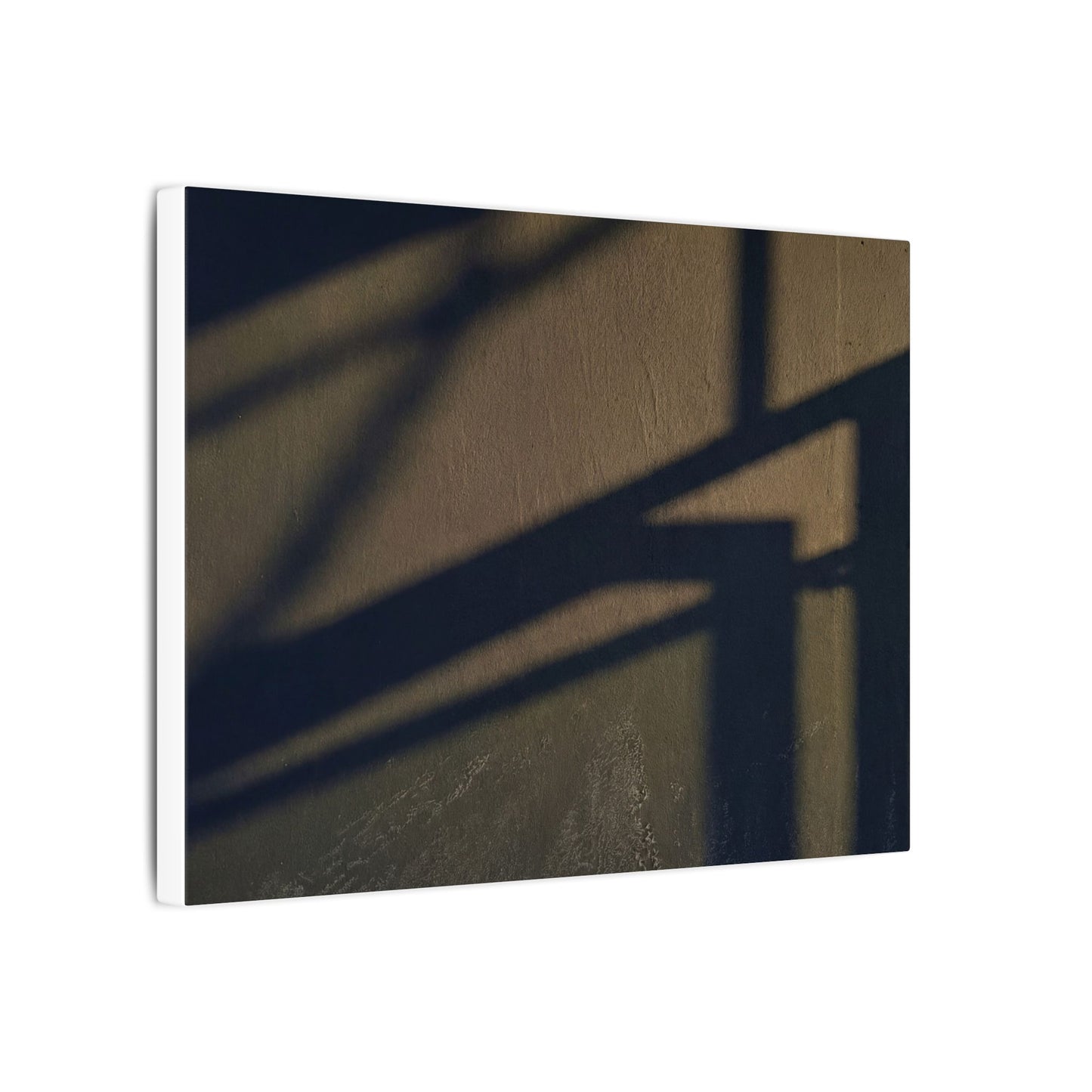 Sophisticated Shadow Play Canvas Art - Moody Minimal Dark Japandi