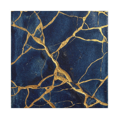 Kintsugi Crackle Canvas Art