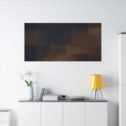 Wabi-sabi Minimal-line Japandi Charcoal Canvas Art