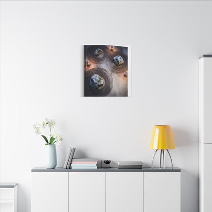 Candlelight Rock Garden Canvas Art - Japandi Ma