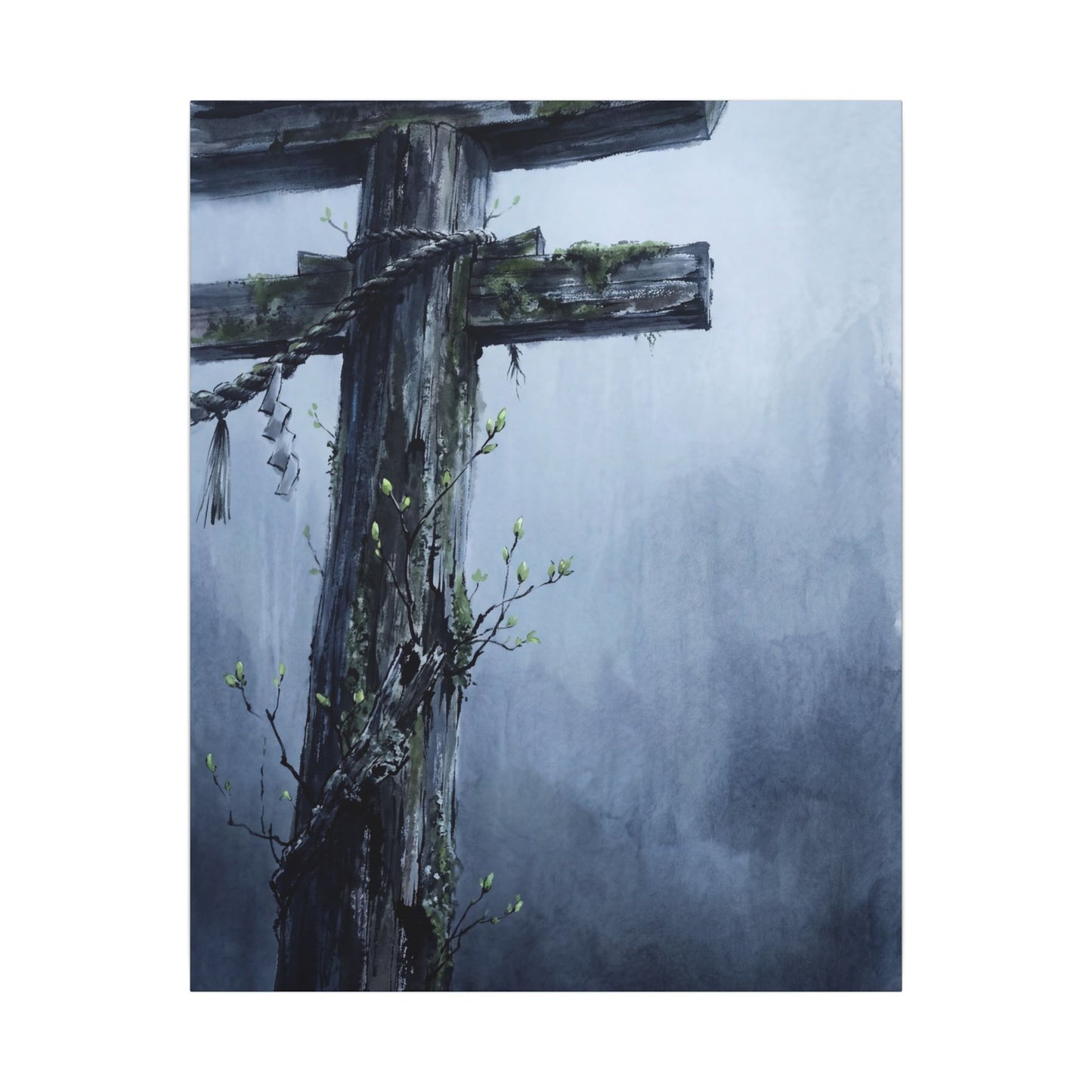 Spring Broken Pottery Broken Beauty Canvas Art | Artful Decor
