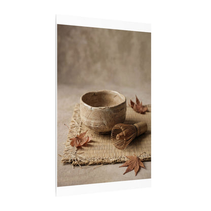 Ma Tea Ceremony Canvas Art - Japandi Texture