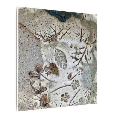 Ceramic Bowl Winter Canvas Art | Japandi Earthy Design