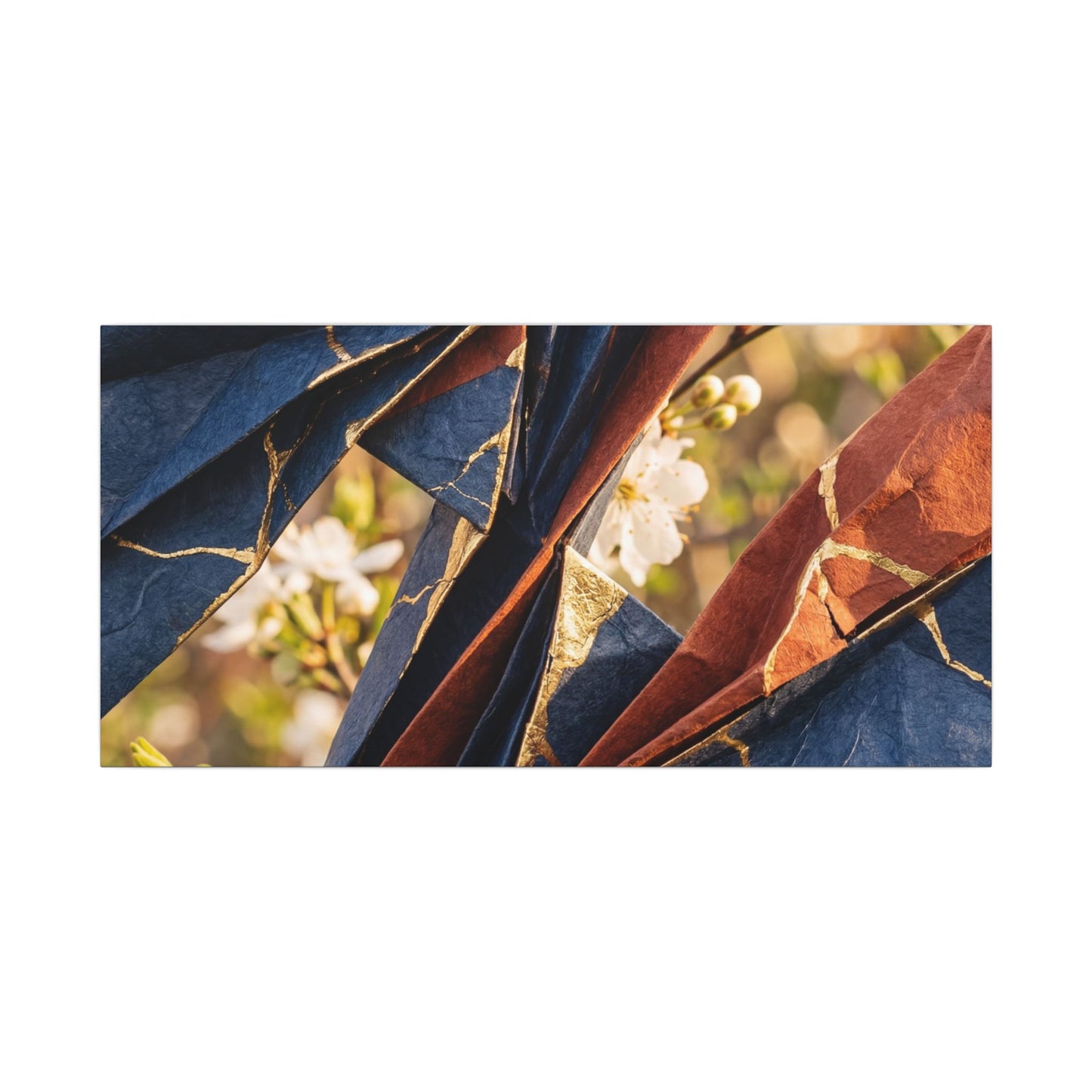 Spring Ceramic Bowl Watercolor Canvas Art | Warm Decor