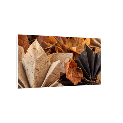 Paper Fold Texture Canvas Art | Elegant Japandi Art