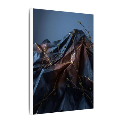 Paper Fold Broken Beauty Canvas Art | Philosophical Kintsugi Art