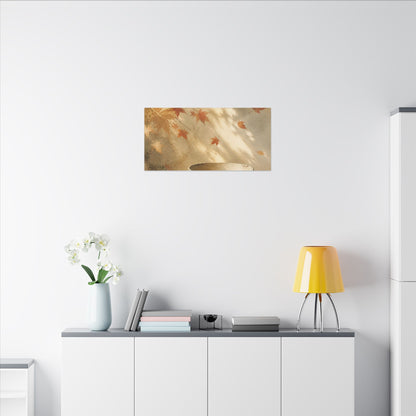 Japandi Ceramic Bowl in Dappled | Watercolor Canvas Art
