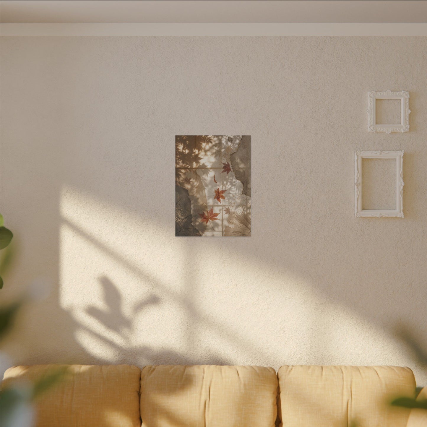 Datsuzoku Shoji Screen Canvas Art - Japandi Japanese Pattern