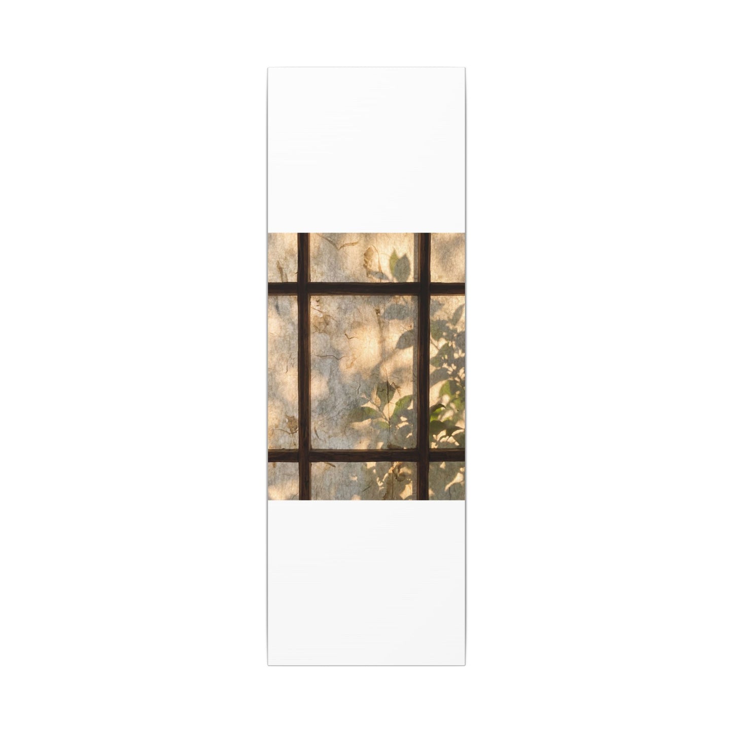 Golden Hour Shoji Screen Canvas Art - Japandi Mono No Aware