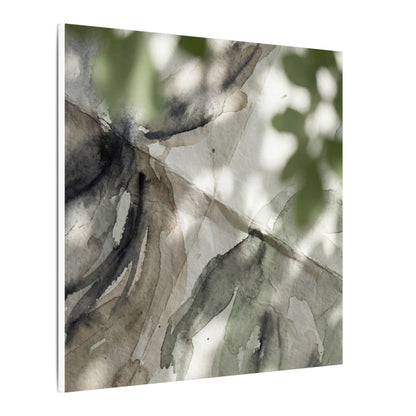 Spring Paper Fold Watercolor Canvas Art | Warm Decor