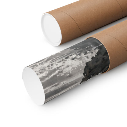 Dappled Incense Smoke Wall Art Print - Zen Seijaku
