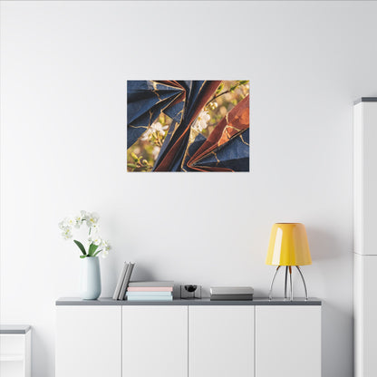 Spring Ceramic Bowl Watercolor Canvas Art | Warm Decor