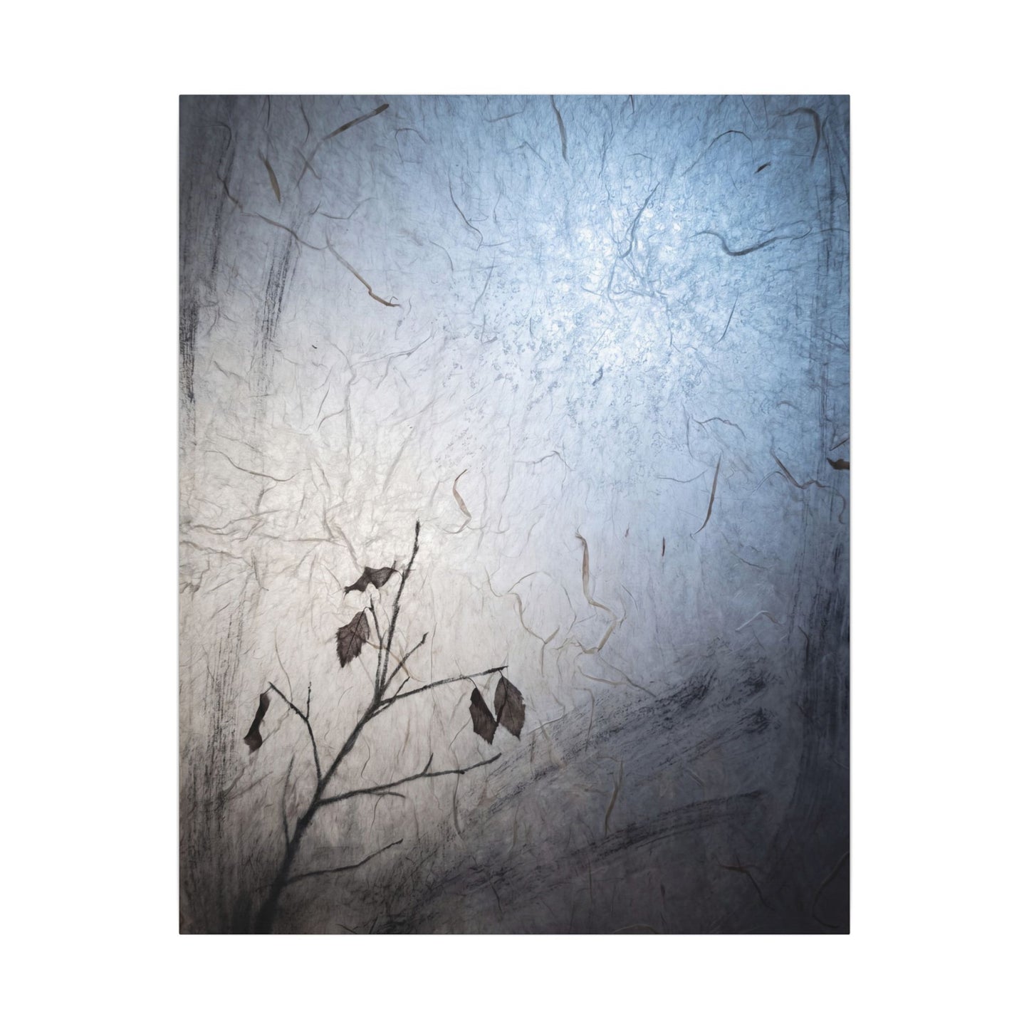 Moonlight Shoji Screen Canvas Art - Japandi Shibui