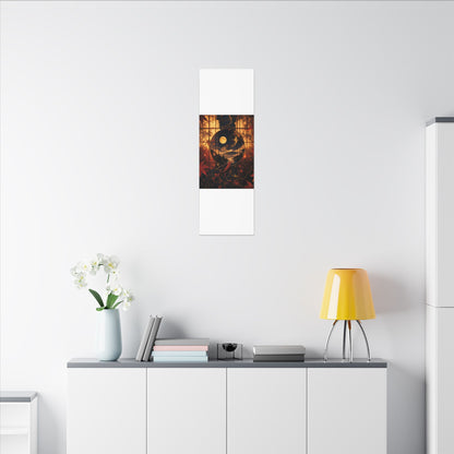 Beautiful Shoji Screen Canvas Art - Gold Vein Kintsugi