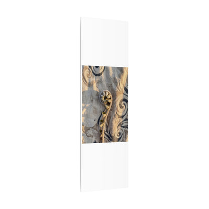 Fern Unfurling Canvas Art | Winter Japandi Japanese Pattern Art