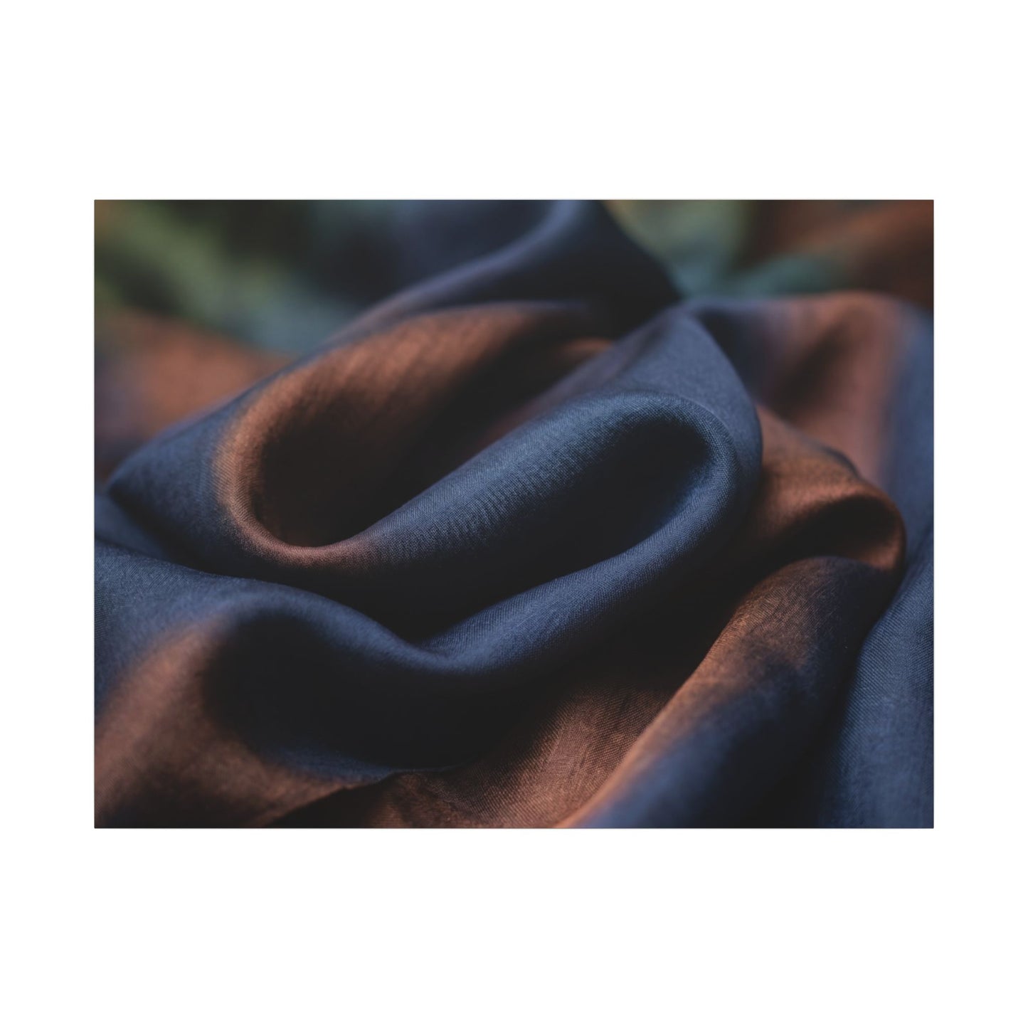 Summer Silk Drape Shadow Zen Canvas Art | Sophisticated Decor