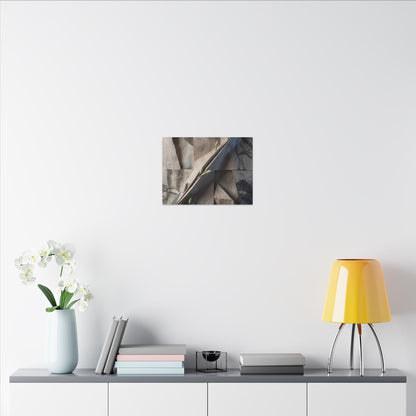Paper Fold Canvas Art | Spring Japandi Japanese Pattern Art