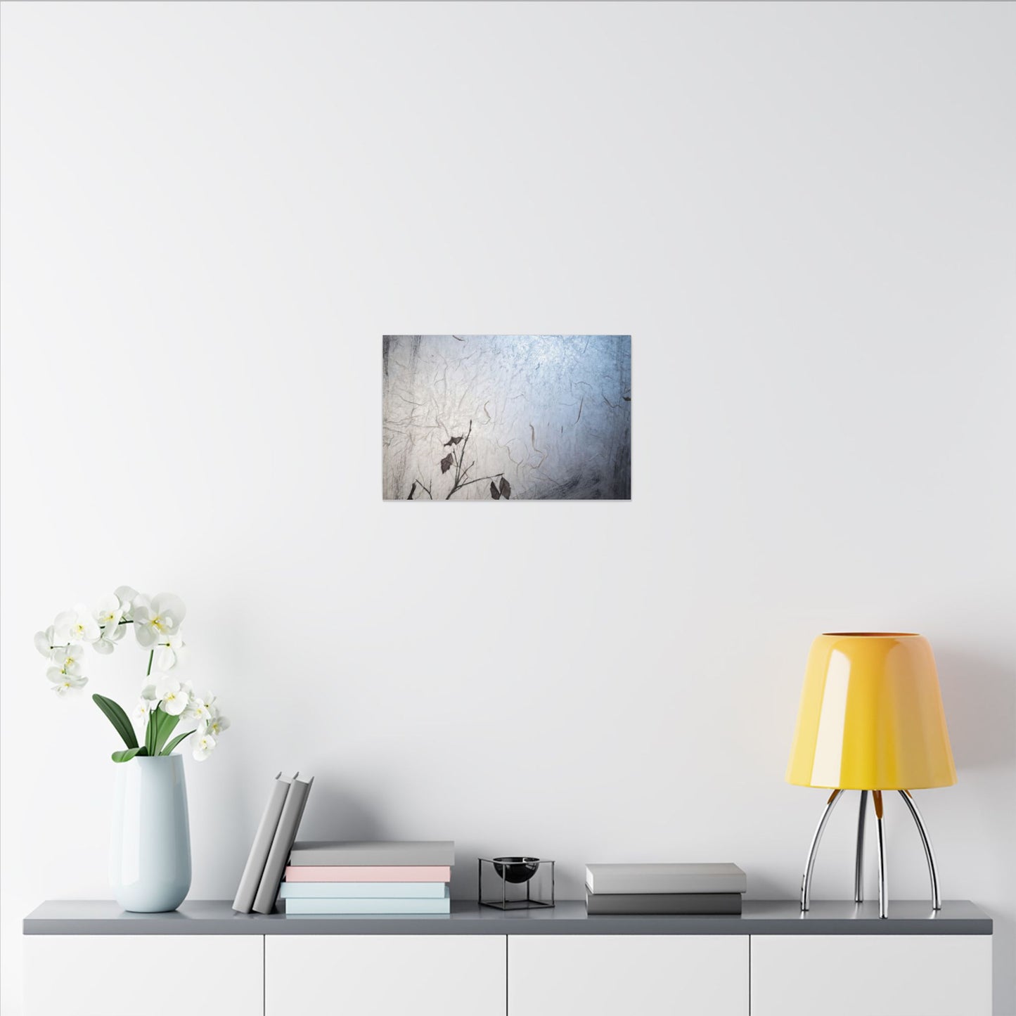 Moonlight Shoji Screen Canvas Art - Japandi Shibui