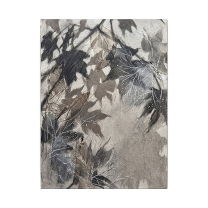 Shadow Play Texture Canvas Art | Cozy Japandi Art