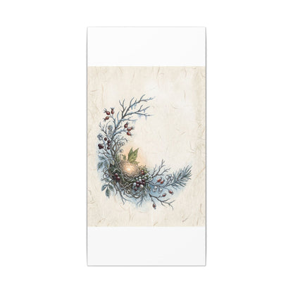 Winter Shoji Screen Forest Whimsy Canvas Art | Enchanting Decor