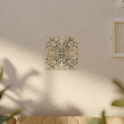 Shibui Shadow Play Canvas Art - Japandi Watercolor