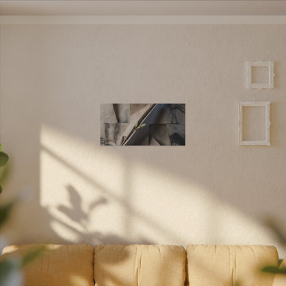 Paper Fold Canvas Art | Spring Japandi Japanese Pattern Art