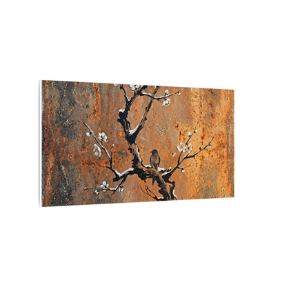 Datsuzoku Rust Patina Canvas Art - Zen Sumi E