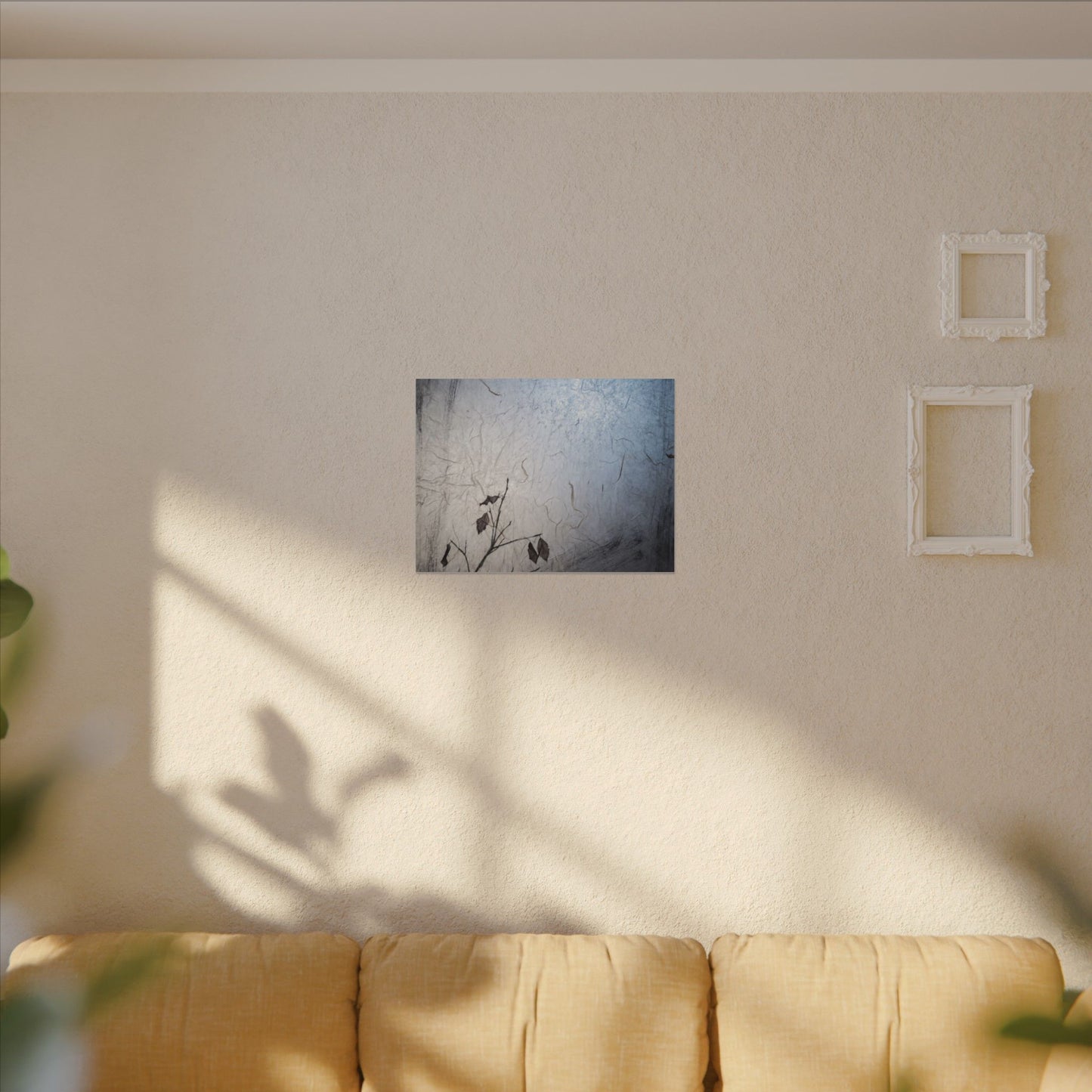 Moonlight Shoji Screen Canvas Art - Japandi Shibui