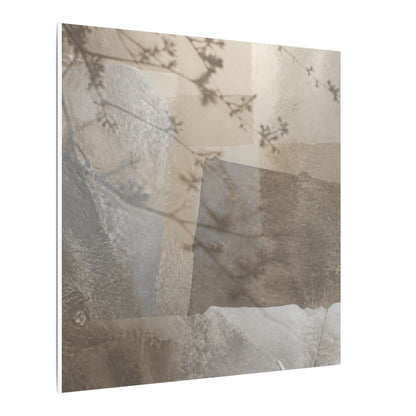 Neutral Shadow Play Canvas Art - Texture Japandi