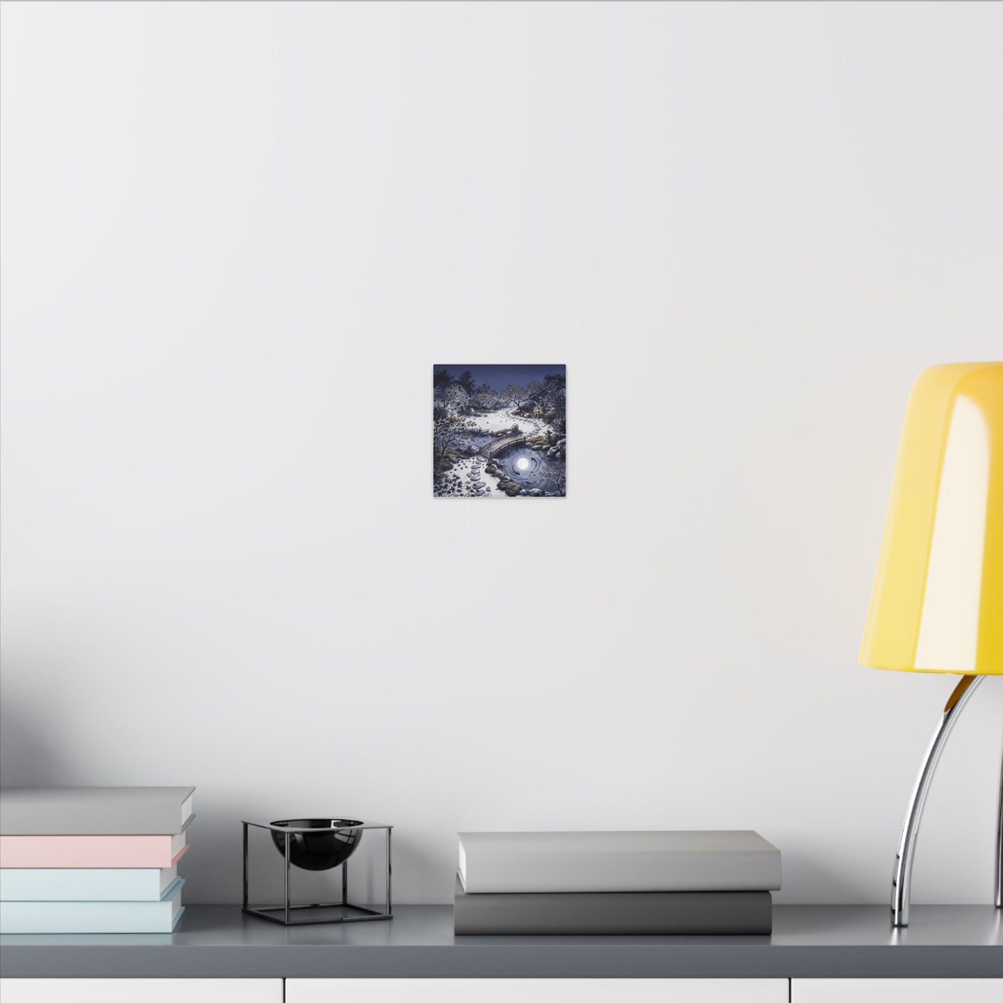 Torii Gate Enso Canvas Art | Contemplative Zen Art
