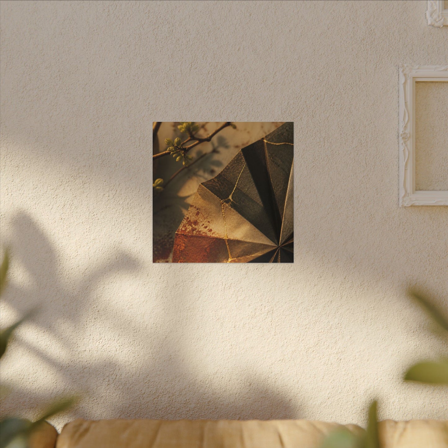 Ma Paper Fold Canvas Art - Kintsugi Broken Beauty