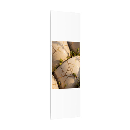 Spring Broken Pottery Gold Vein Canvas Art | Beautiful Decor