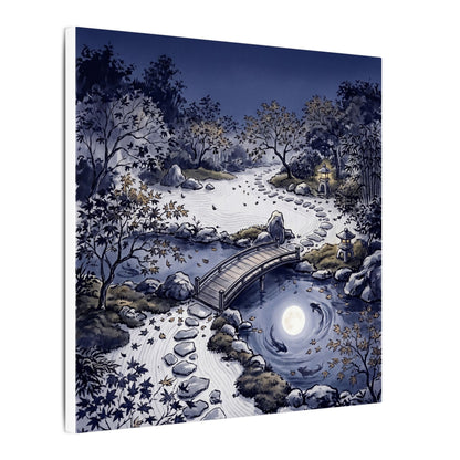 Torii Gate Enso Canvas Art | Contemplative Zen Art