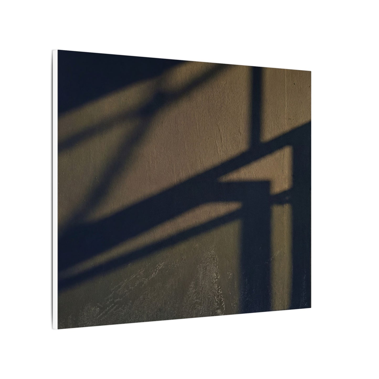 Sophisticated Shadow Play Canvas Art - Moody Minimal Dark Japandi